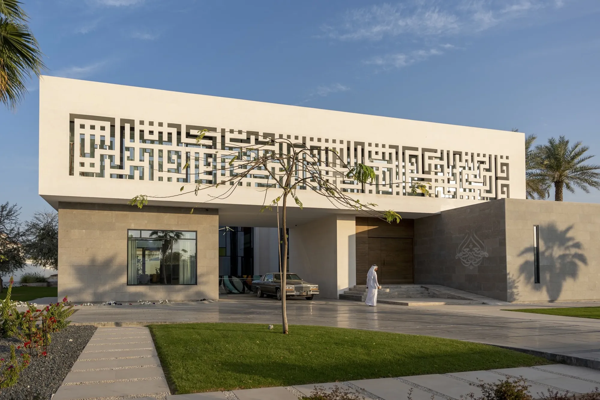 Shape Architecture Turns a Sharjah Villa into a Living Canvas for Arabic Calligraphy