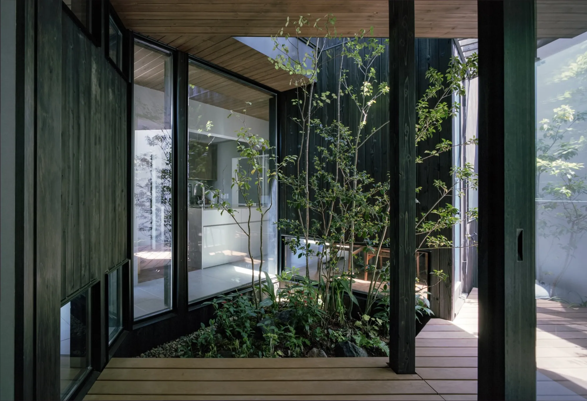 FujiwaraMuro Architects Zigzag a Family Home Through a Slender Osaka Plot