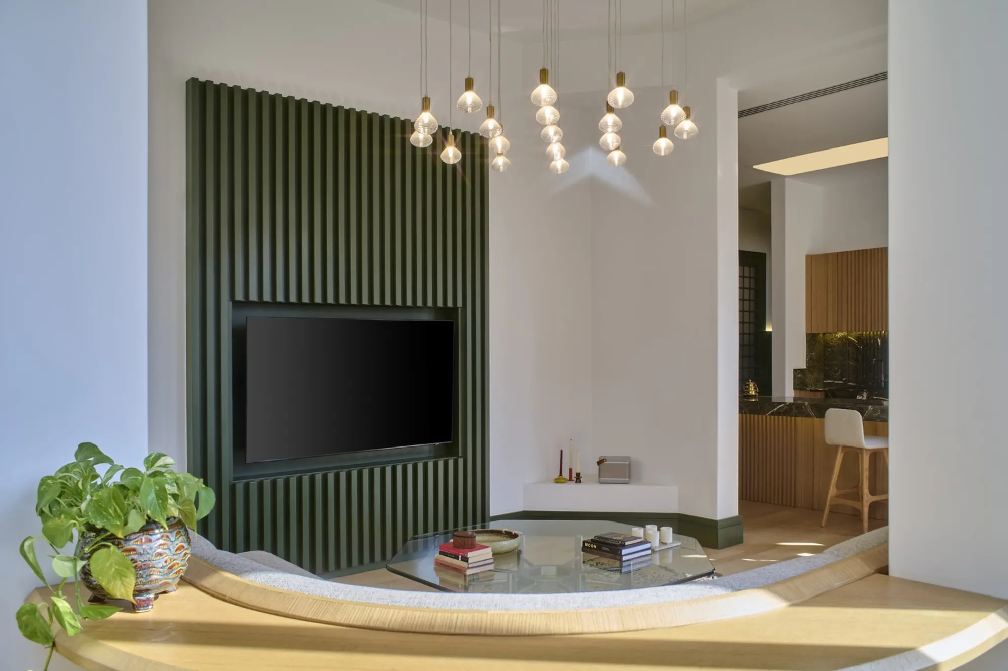 Human Nature Design Fuses Islamic Geometry and Minimalism in a Cairo Apartment