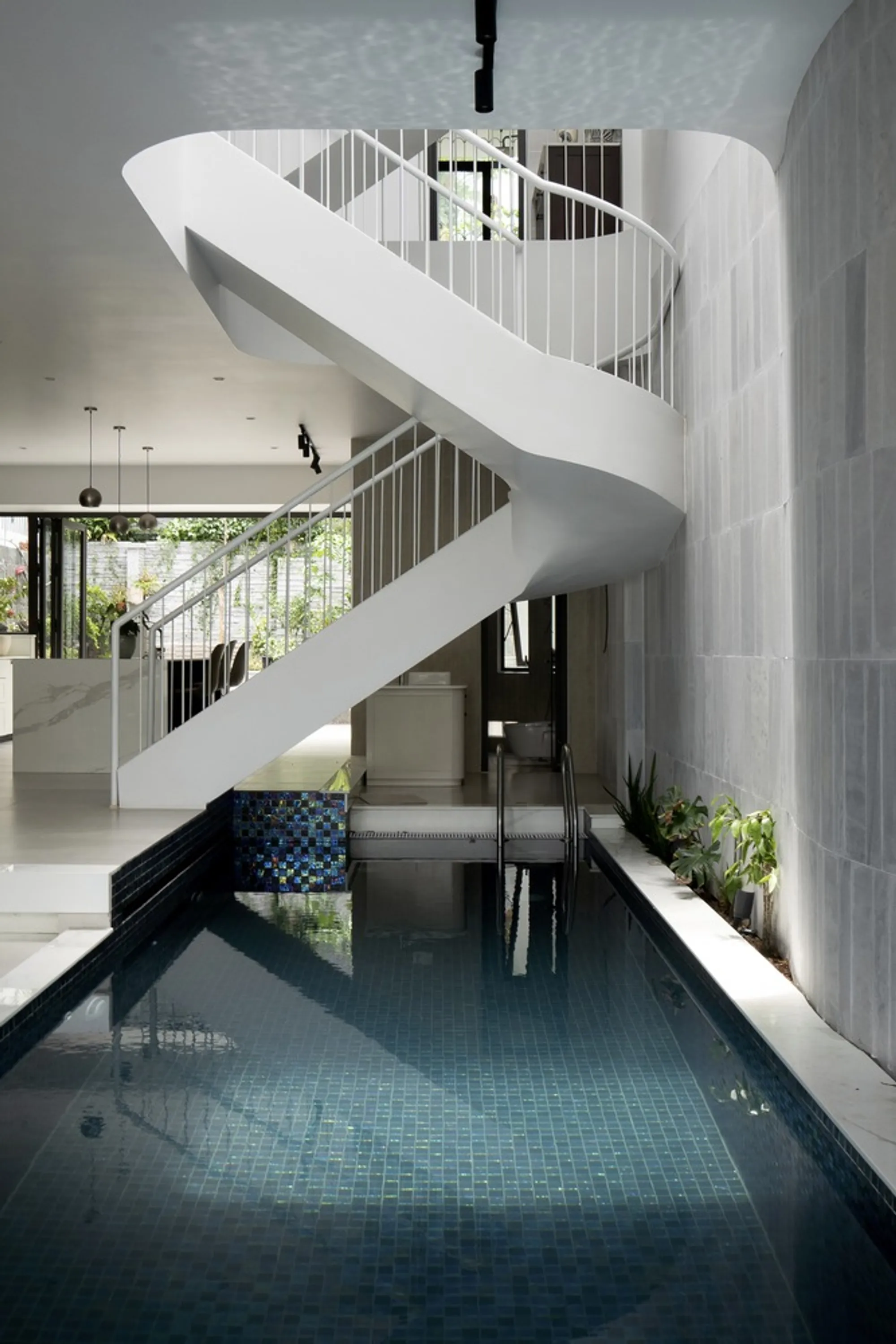 NAQI & Partners Wraps a Nha Trang Pool Villa in Cascading Green Terraces