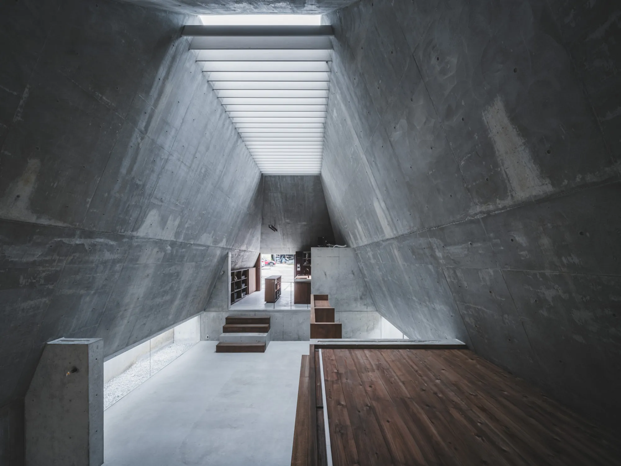IGArchitects Buries a Concrete Pyramid in an Okinawan Neighborhood to Outlast Its Own Purpose