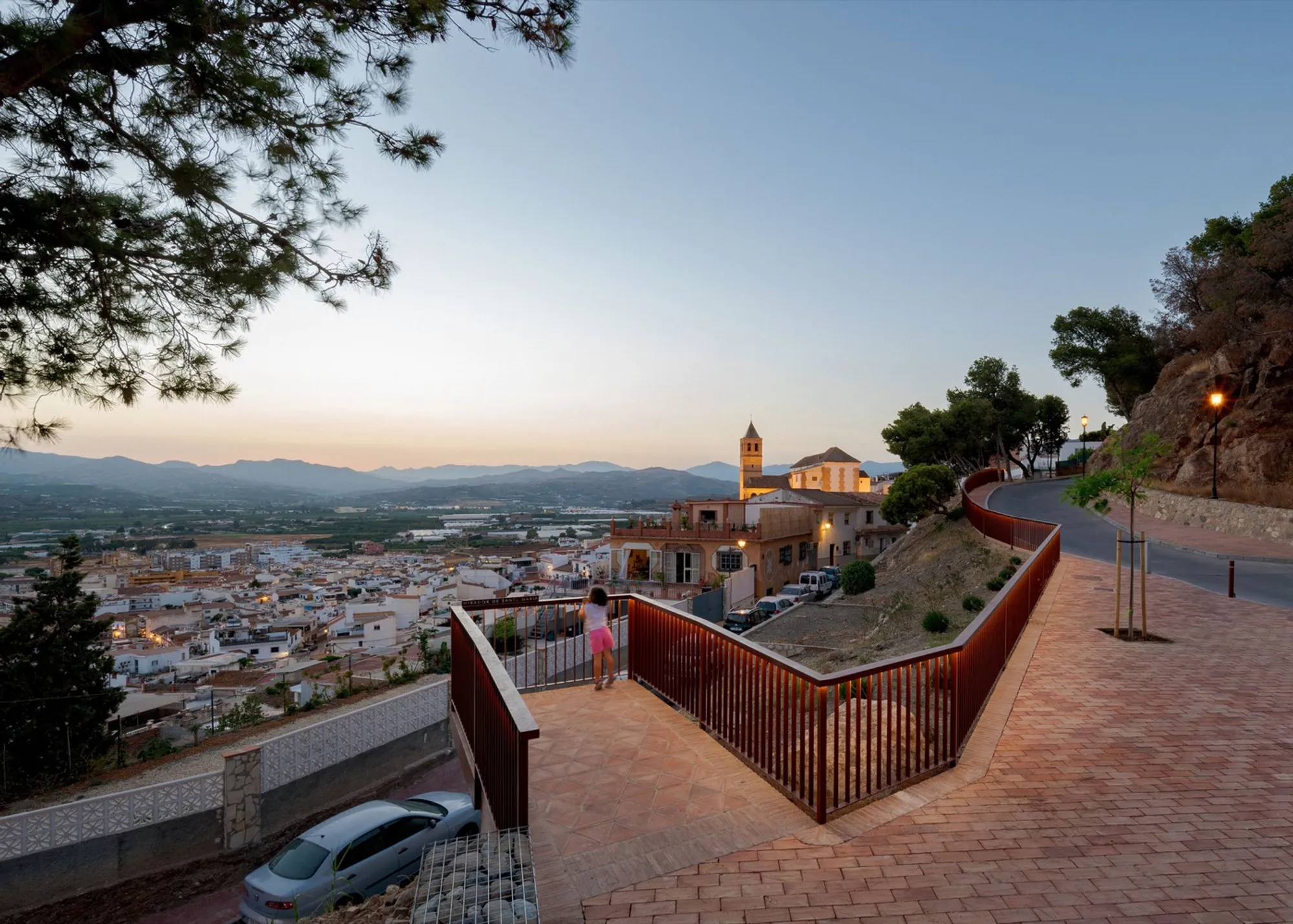 Terral Arquitectos Revives a Crumbling Hillside Below Vélez-Málaga's Fortress with a Viewpoint Garden