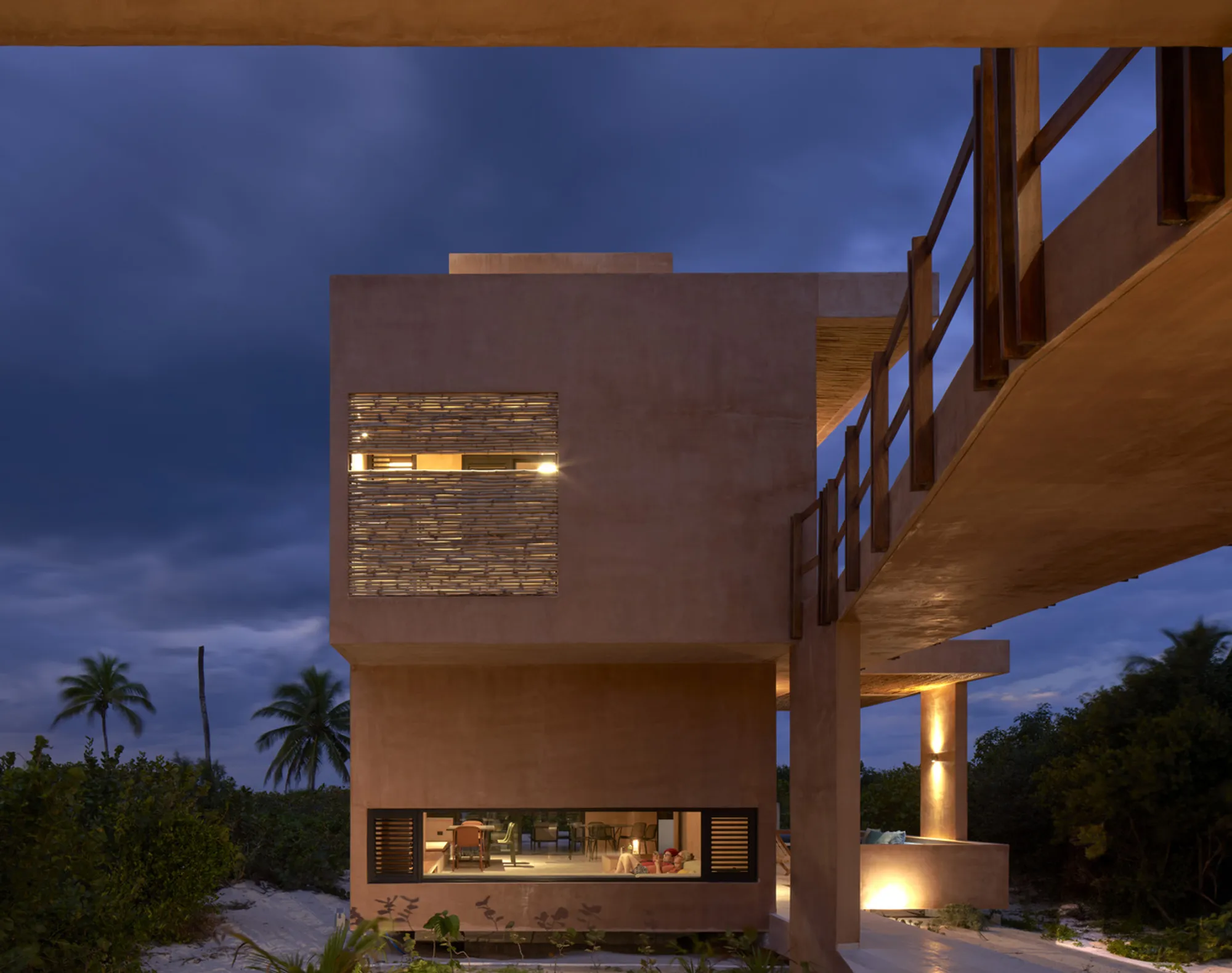 Reyes Ríos + Larraín Arquitectos Staggers Three Pavilions Across Yucatán Dunes at San Bruno Beach House