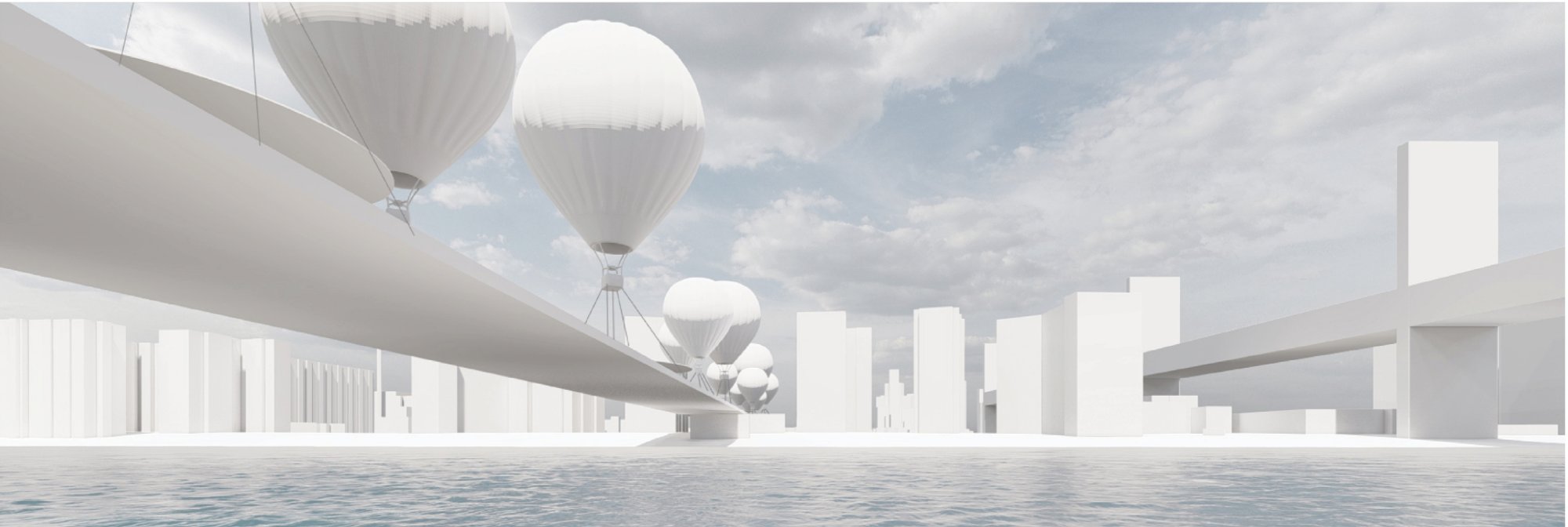User-Bridge-Context: A Pedestrian Spine That Floats Between Urban Volumes