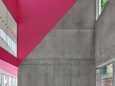 Dominique Coulon Wedges a Triple-Height Cultural Centre into a Railway Embankment in Bourg-la-Reine