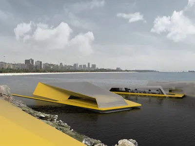 BEAT: A Wave-Formed Cultural Platform on Rio's Coastline