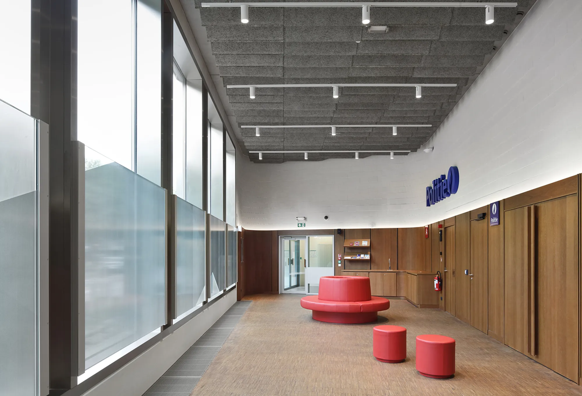 Bovenbouw Architects Designs an Antwerp Police Station That Balances Bulletproofing with Openness