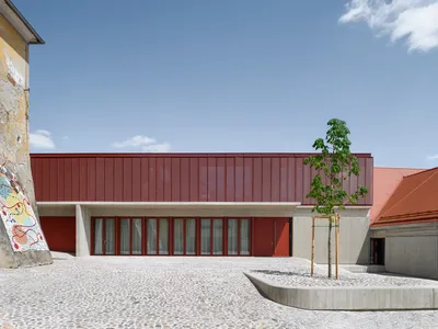ELEMENTARNA Revives a 15th-Century Glassworks in Ptuj as a Youth and Culture Center