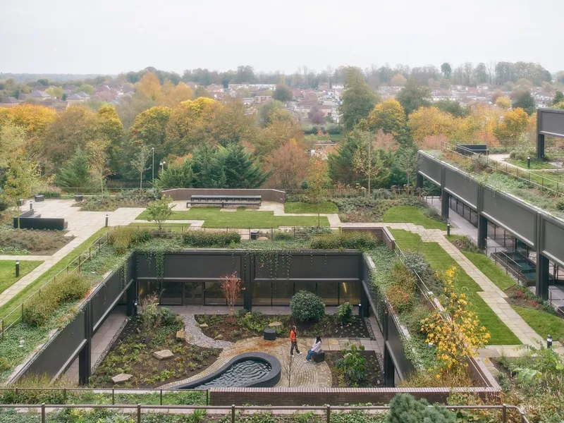 Plant Basingstoke: a 1970s terraced office restored to BREEAM Outstanding ambition