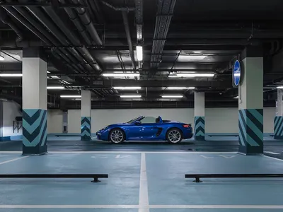 Parking Lot in Reef Residence Sochi: Subterranean Parking as Urban Architecture