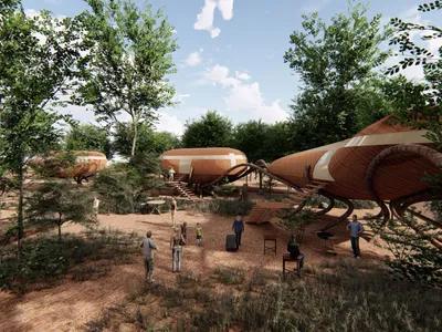 Oasis of the Kakadu: Biophilic Pavilions Rooted in Aboriginal Knowledge