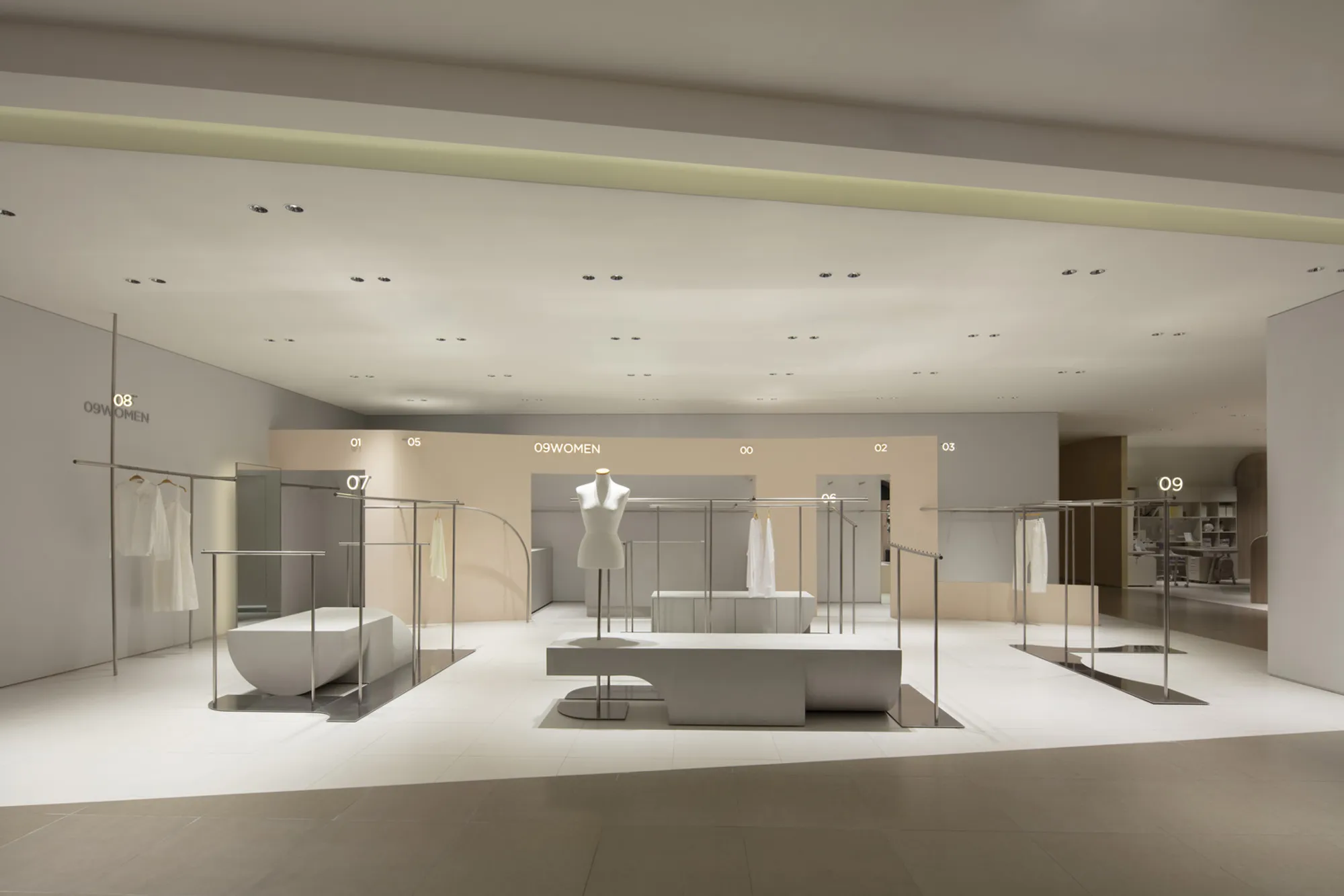 SUBTEXT Encodes Ten Identities into an 80-Square-Meter Clothing Store in Suwon