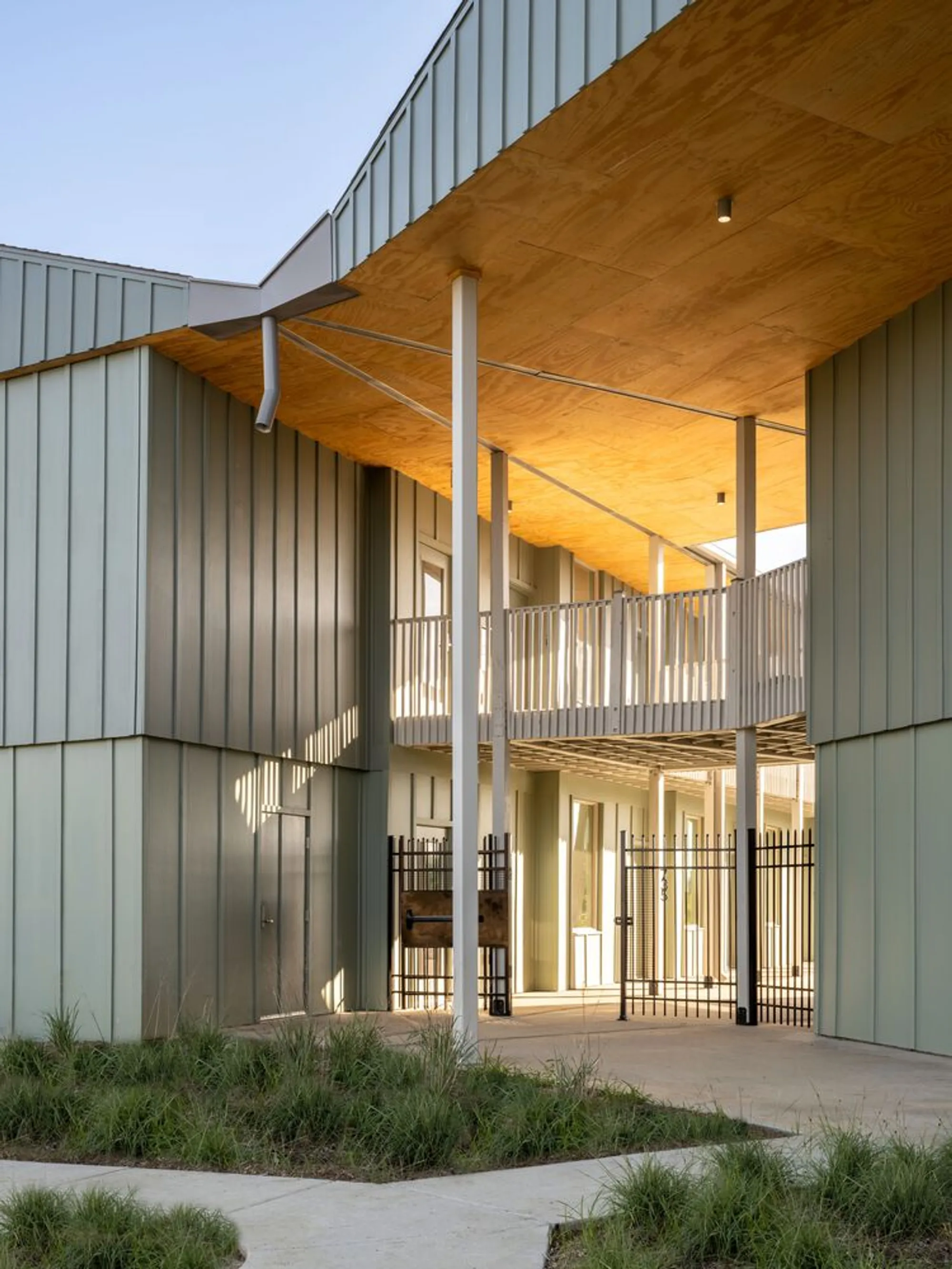 Rome Office Breaks the Motel Mold with a Courtyard Senior Housing Complex in Louisiana
