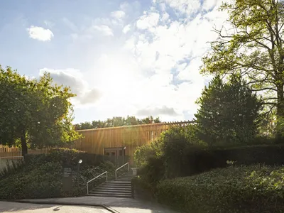 Doepel Strijkers Wraps a Dutch Crematorium in Timber and Thematic Gardens