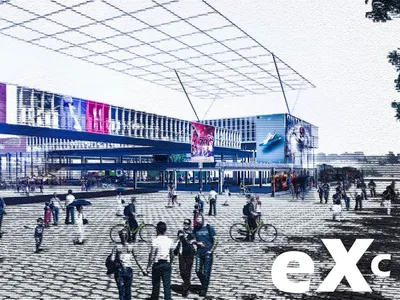 eX CHANGE: Rethinking Retail as Adaptive Urban Plaza