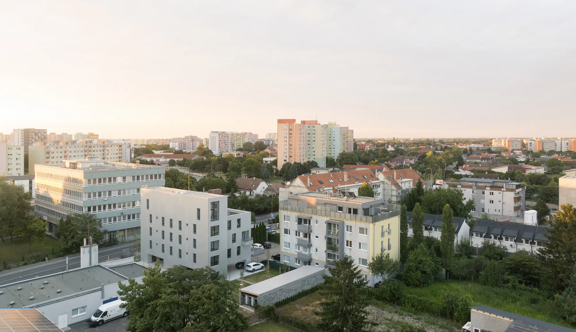 Kuklica x Smerek Split a Bratislava Apartment Building into a Chimney and a Box