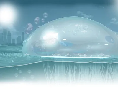 Milieu: A Biomimetic Entertainment Nucleus Floating Above Los Angeles