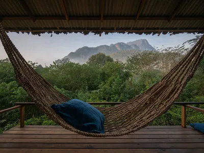 Yangnar Studio Tucks a 72 sqm Vacation Retreat into the Contours of Doi Luang's Hillside