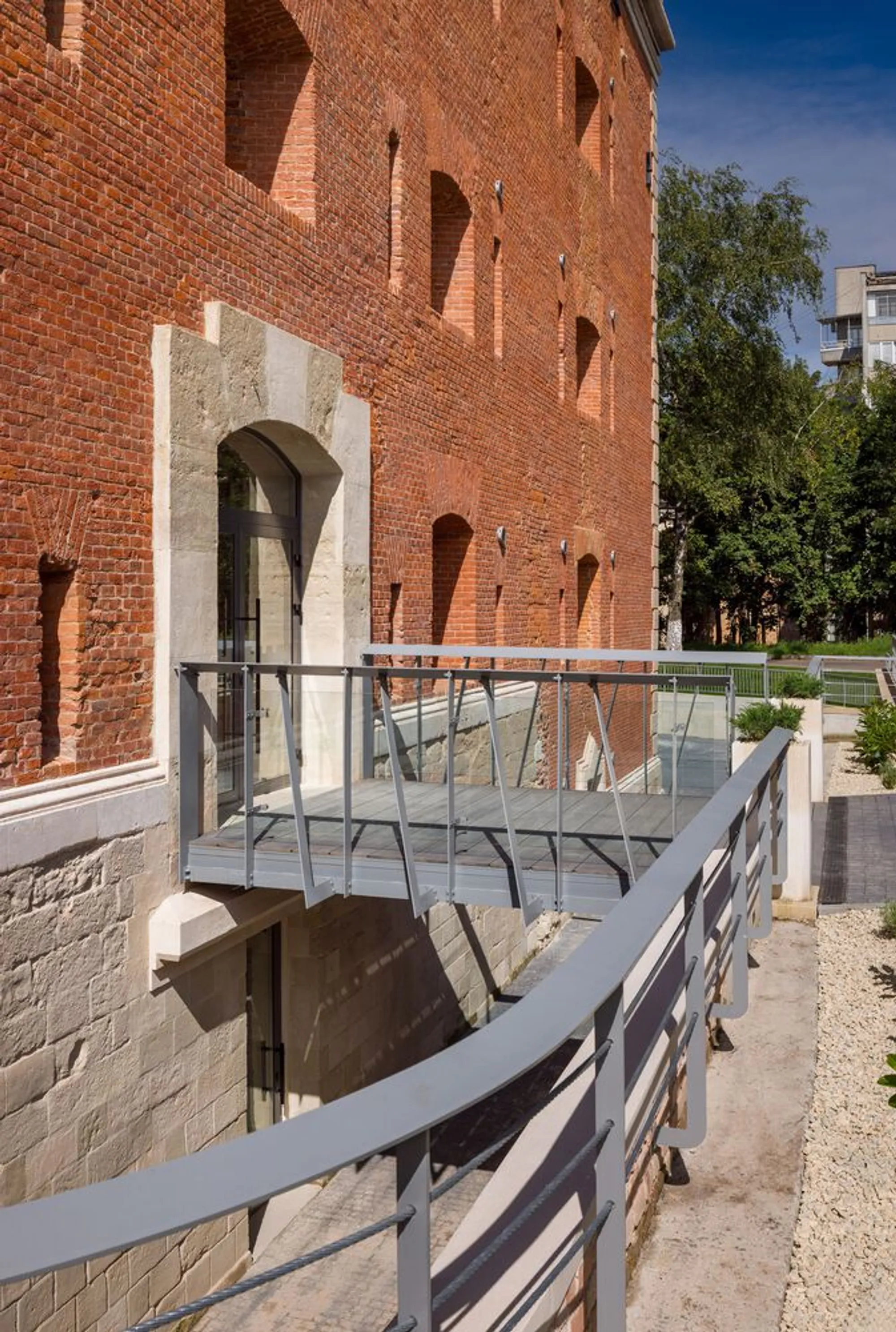 Architecture Studio Symmetry Restores an 1850s Austro-Hungarian Tower on a Lviv Hilltop