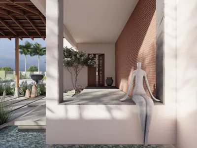 The Stepped House