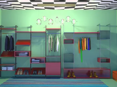 The Mad Hatter's Closet