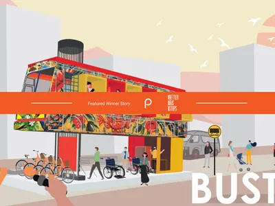 Redesigning bus stops: Making public transport fun again