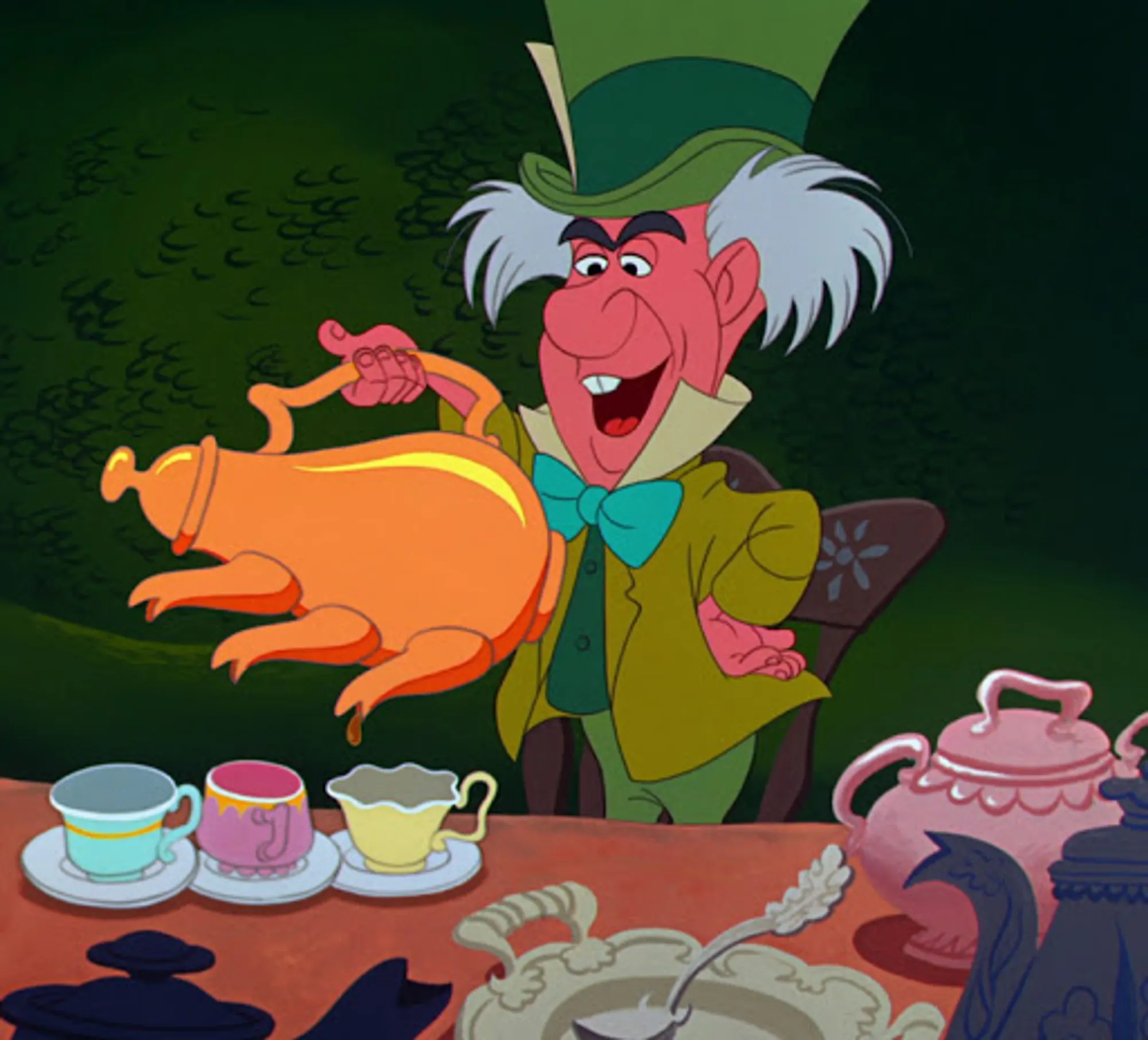 Mad Hatter's closet