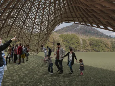 The Salal Leaf Pavilion