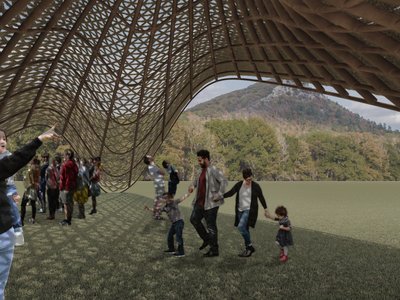 The Salal Leaf Pavilion