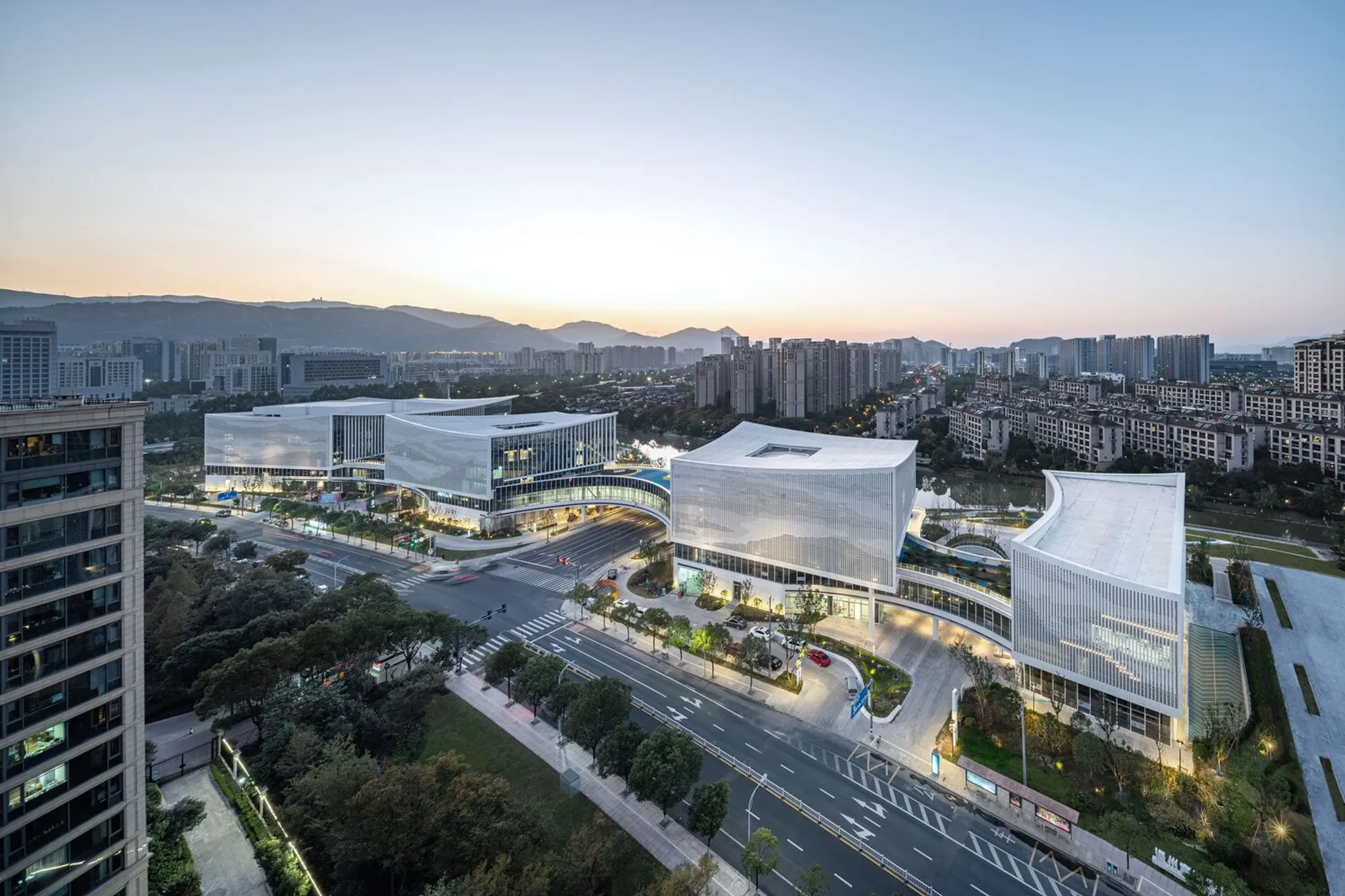 Exploring the Wonders of Cultural Complex Architecture: Wenzhou High-tech Cultural Square by TJAD