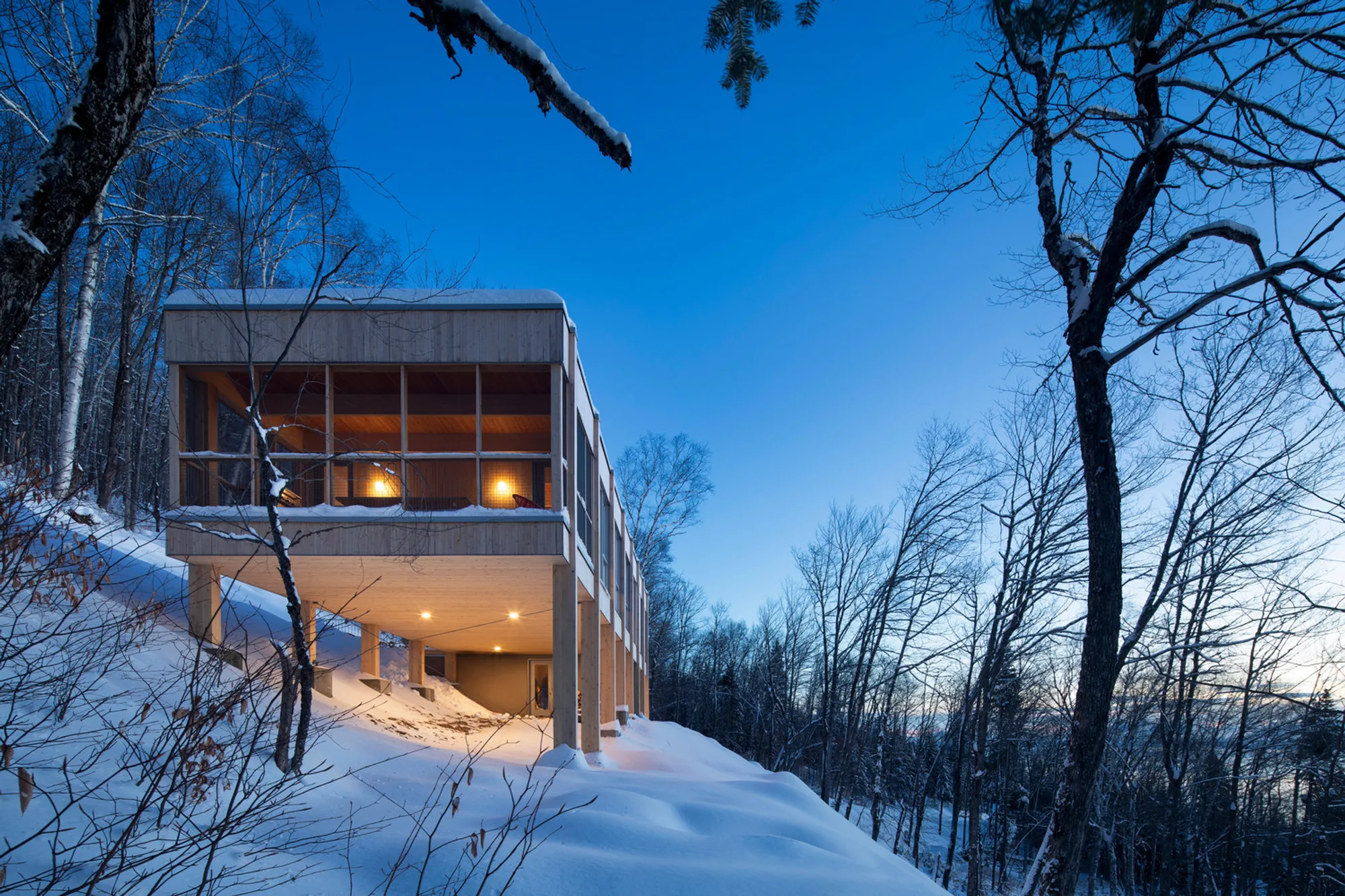 Embracing Nature and Modernity: The Chez Léon Residence