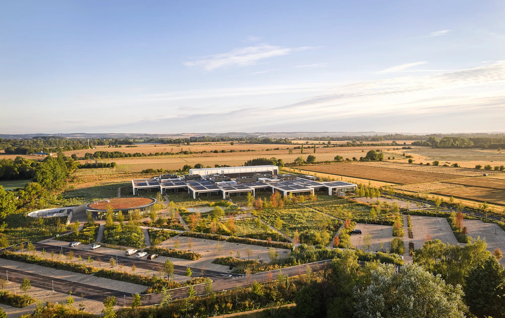 Revolutionizing the Future with Sustainable Collaborative Campus Design: The TTP Campus by Sheppard Robson