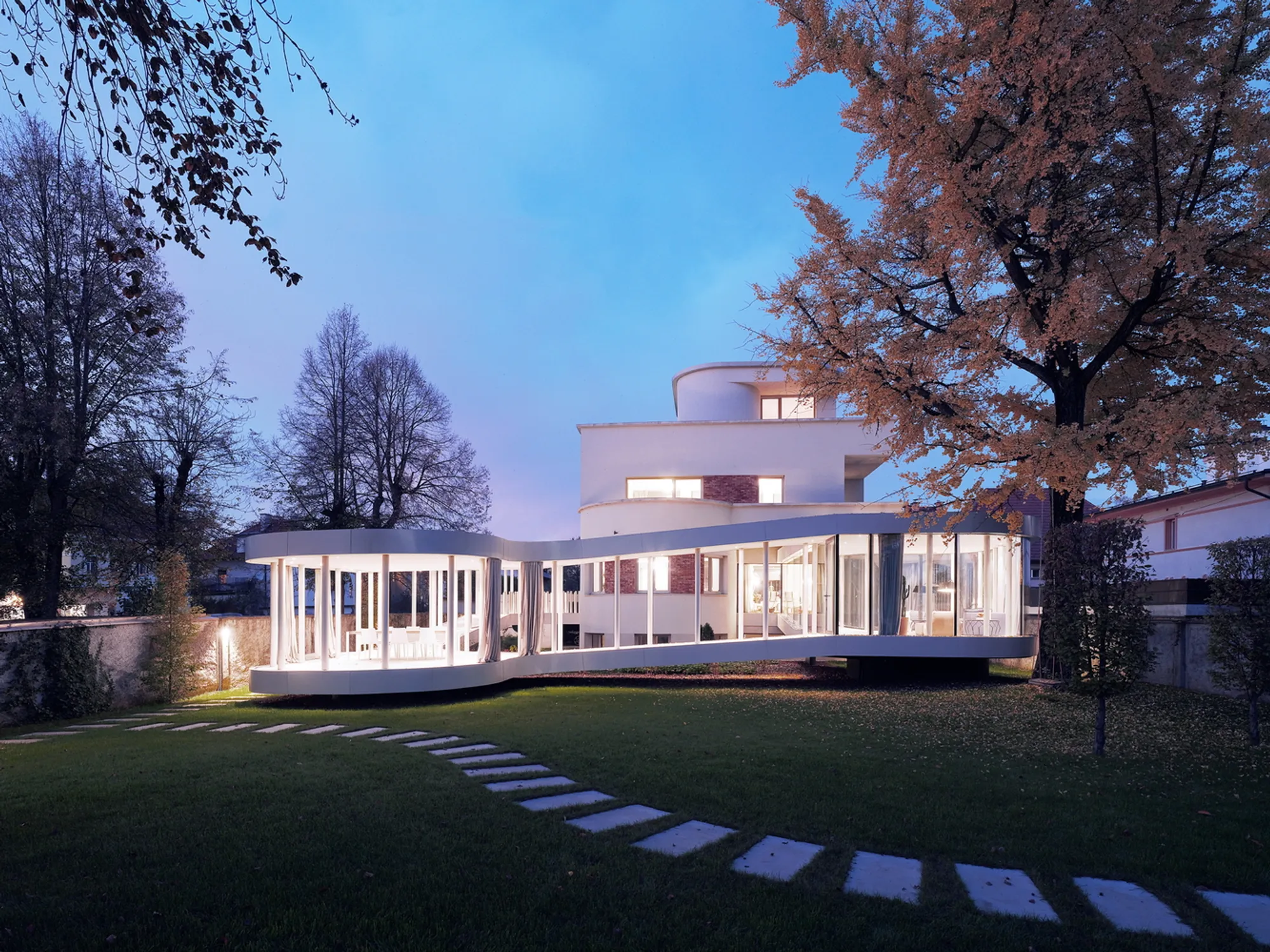 Modern Architectural Renovation in Ljubljana: The Ring House by OFIS Architects