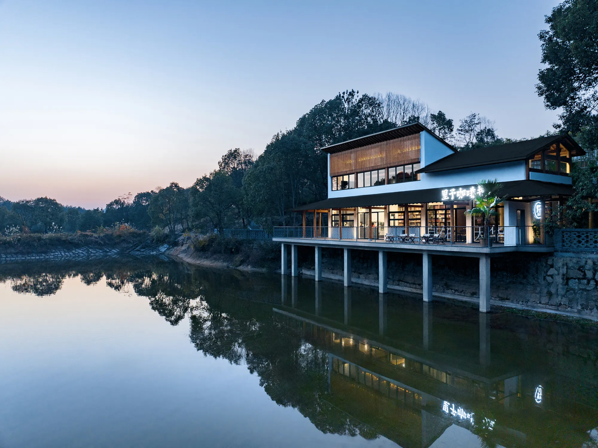 Innovative Rural Architecture Design: Unveiling the Dashali Rural Coffee Bookstore by ZhiXing Architects