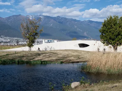 Eco-Friendly Architecture in China: Jiapeng Village Service Station by Zhaoyang Architects