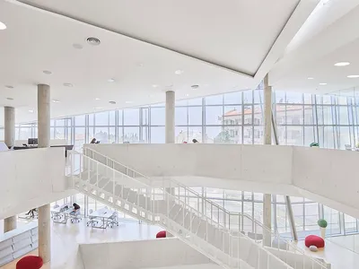 Closer Look at J. G. Jabbra Library and R. Nassar Central Administration Building