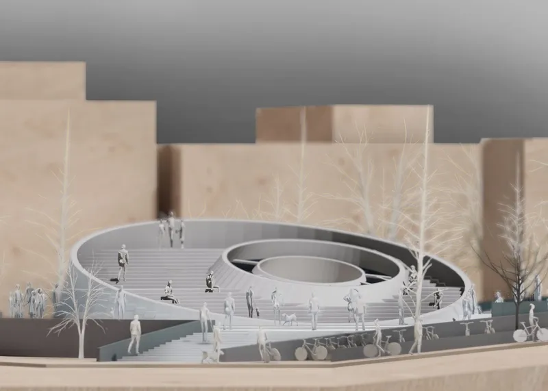 Unity Circle: Harmonizing space through innovative architectural design.