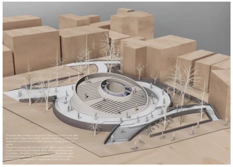 Model of Unity Circle: Fusing community through design.