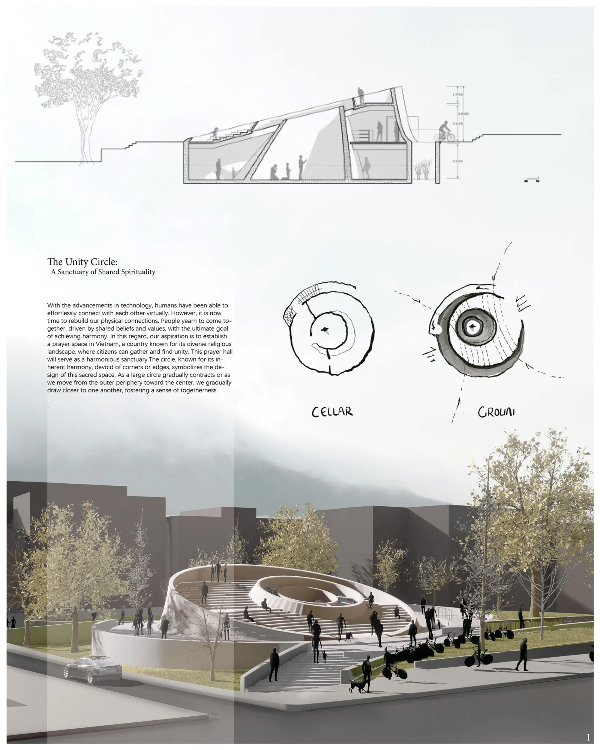 The Unity Circle: A Beacon of Innovative Religious Architecture