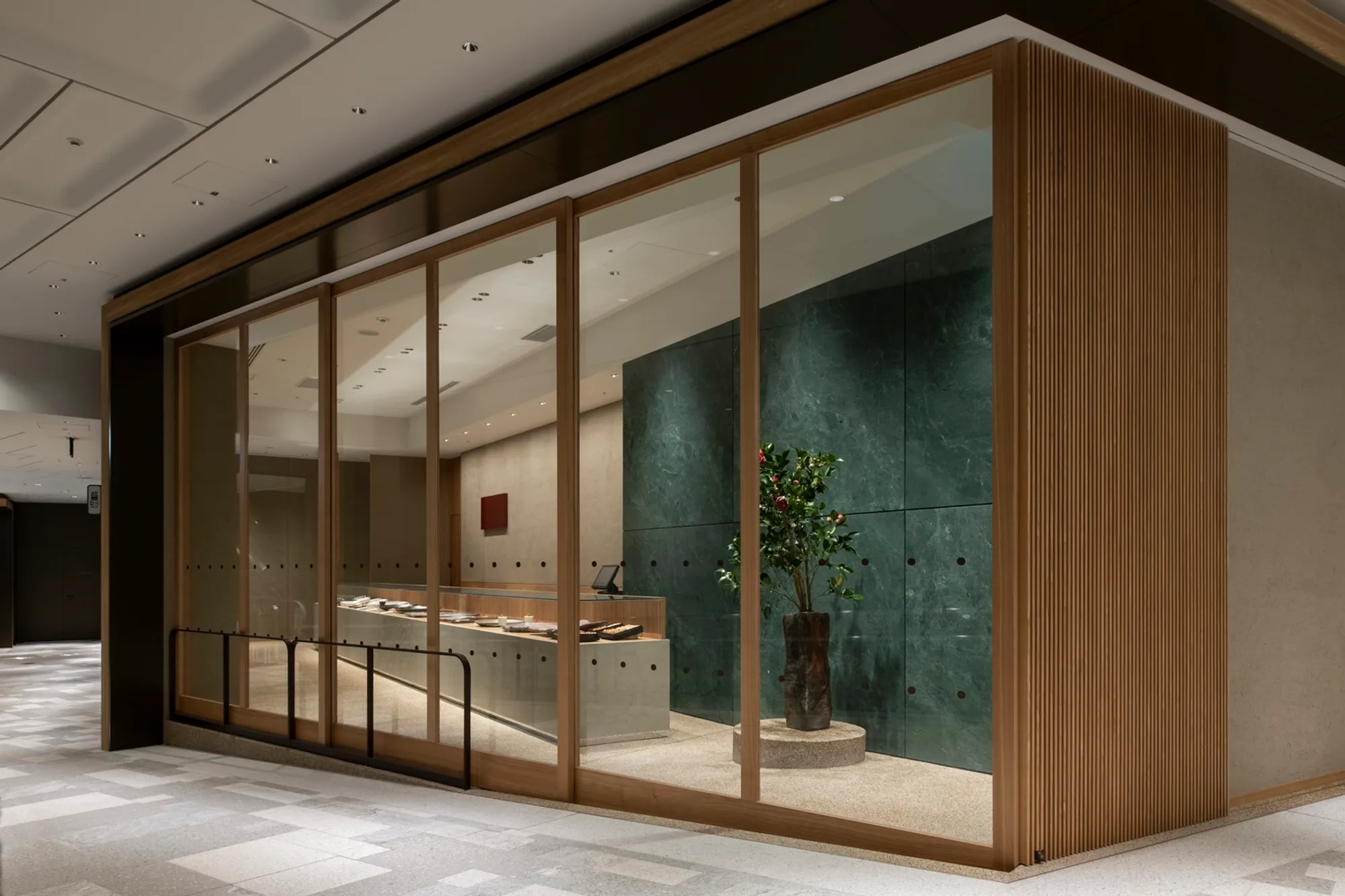 Exploring the Unique Design of Suzukake Azabudai Hills Store