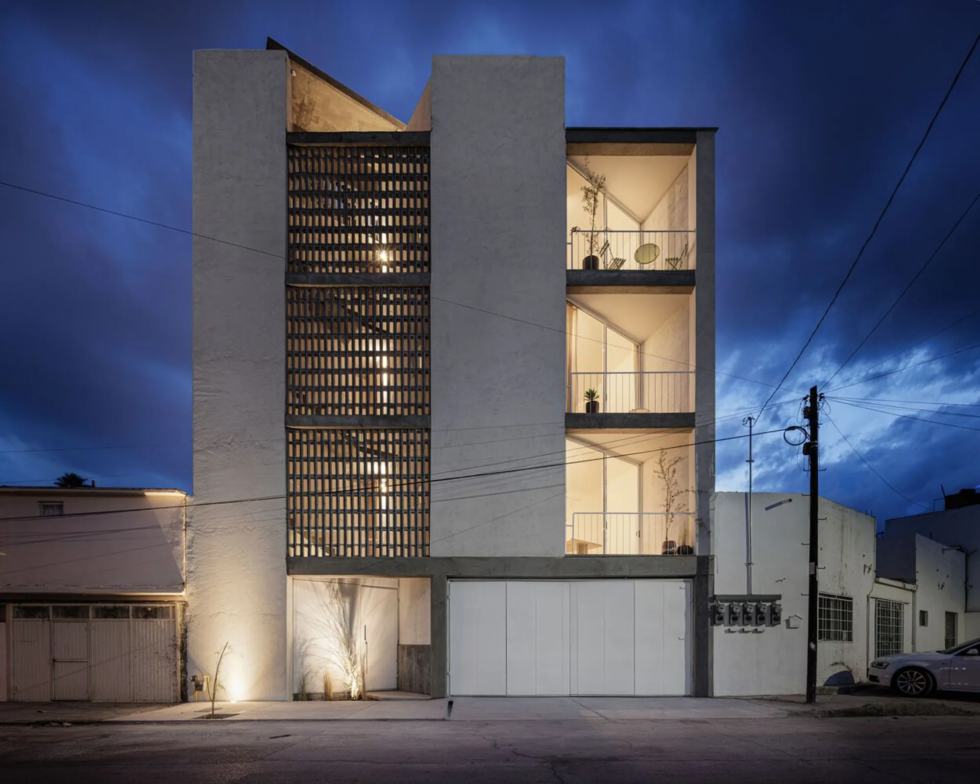 Discover Modern Apartments in Chihuahua: A Look at Corridor Building by Pereda Han Estudio