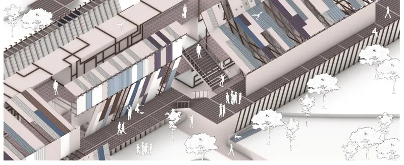 Dynamic urban design transforms underused spaces into vibrant public areas