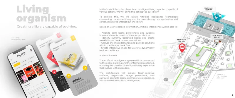 Solaris Library app: Evolving with AI to personalize learning.