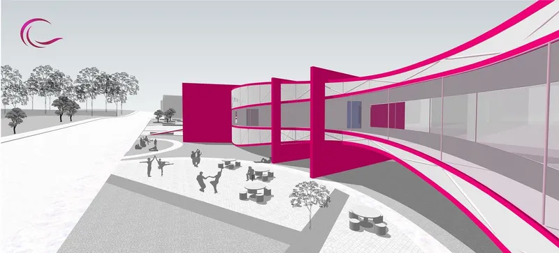 Dynamic architecture merges dance and design in urban Buenos Aires.