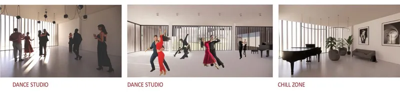 Dance and relaxation meet modern elegance.
