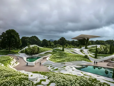 Eco Harmony Pavilion: A Beacon of Sustainable Architecture