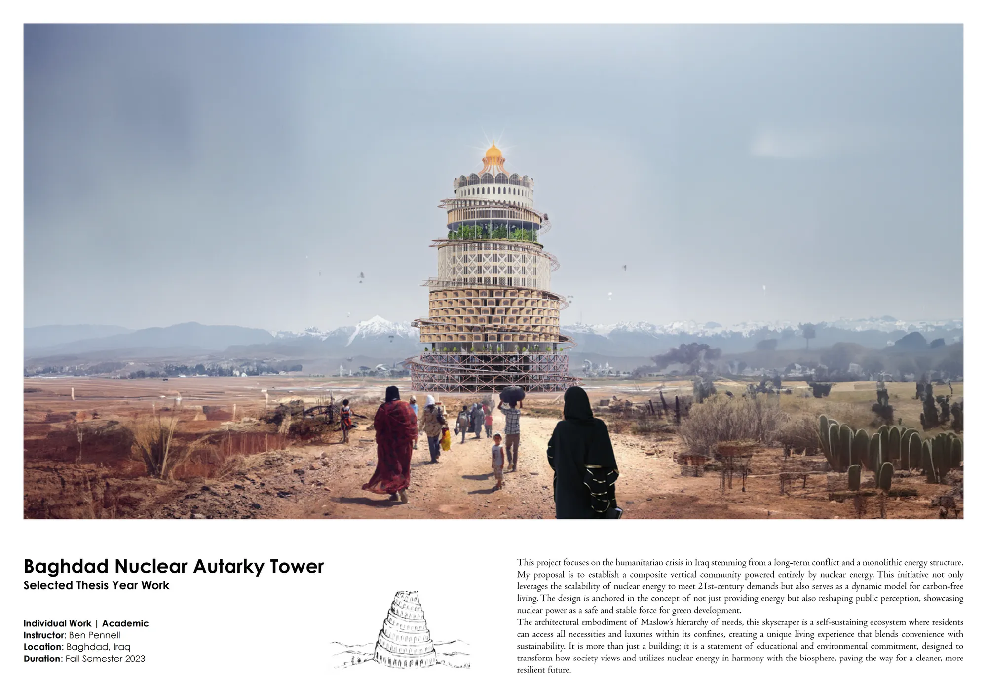 Baghdad Nuclear Autarky Tower: Pioneering the Future of Sustainable Nuclear Energy in Iraq
