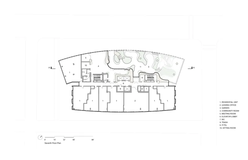 Seventh Floor Plan