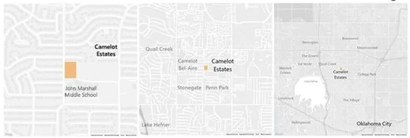 Socializing space in Camelot Estates community center.