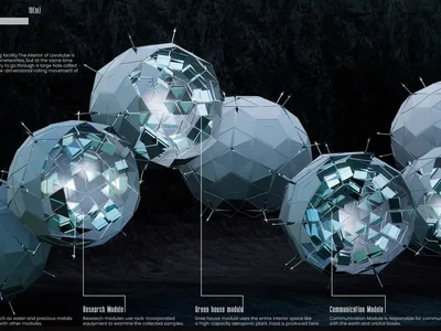 Exploring the Future of Lunar Architecture: The FLOCK Project